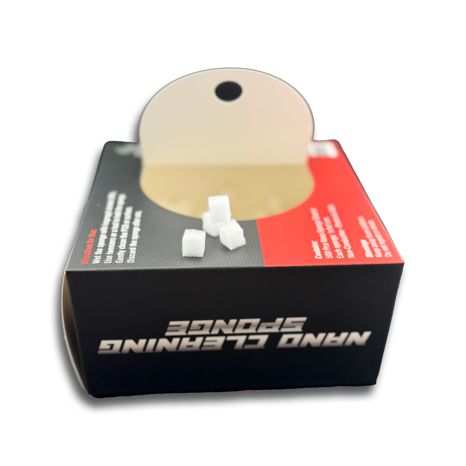 PCB Cleaning Sponge – 500 Pcs Bulk Electronics Cleaning Pads for Flux & Solder Residue, Non-Scratch, Antistatic Safe, Circuit Board Repair - Image 2