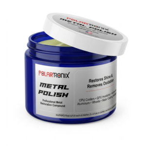 Heatsink cleaner polish