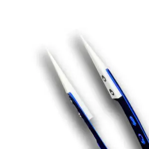 Ceramic Precision Tweezers – Straight Tip - ESD Safe Anti-Static, Ultra Sharp Tip