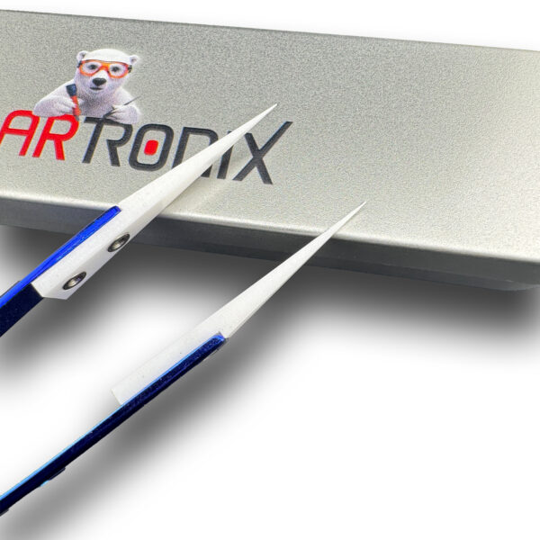Ceramic Precision Tweezers – Straight Tip - ESD Safe Anti-Static, Ultra Sharp Tip - Image 3