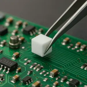 PCB Cleaning Sponge – 500 Pcs Bulk Electronics Cleaning Pads for Flux & Solder Residue, Non-Scratch, Antistatic Safe, Circuit Board Repair